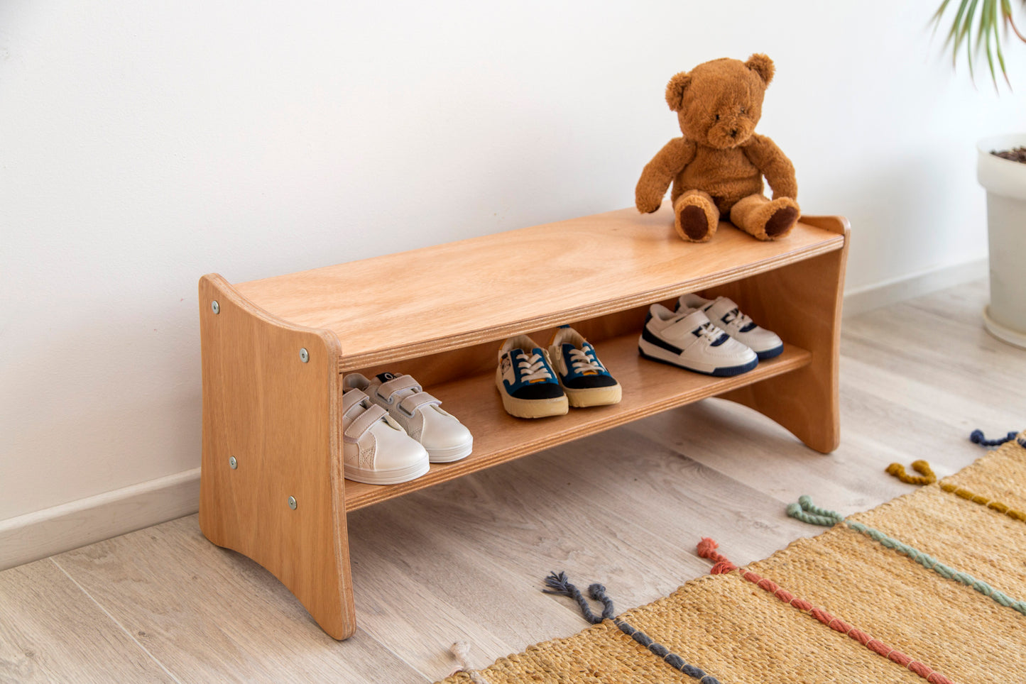 Montessori Shoe Bench